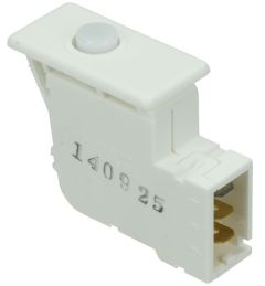 BLOCCOPORTA:NYLON,T13.6,H34,W4.3,WHT,120V/1