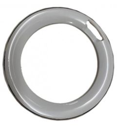 CORNICE OBLO' RAPIDO CHR ESTERNA BIANCA/ARGENTO