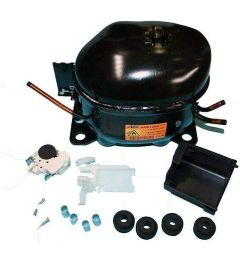 COMPRESSORE AS60AA 240-220/50 1/6HP 150W R134A+VASCHETTA