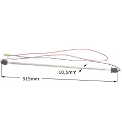RESISTENZA HEATER DEFROST-GLASS:-,TD09,-,200W,-,230