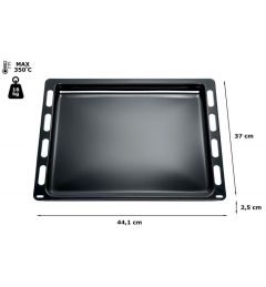LECCARDA SMALTATA lunghezza: 37cm, larghezza: 44,2cm, altezza: 2cm